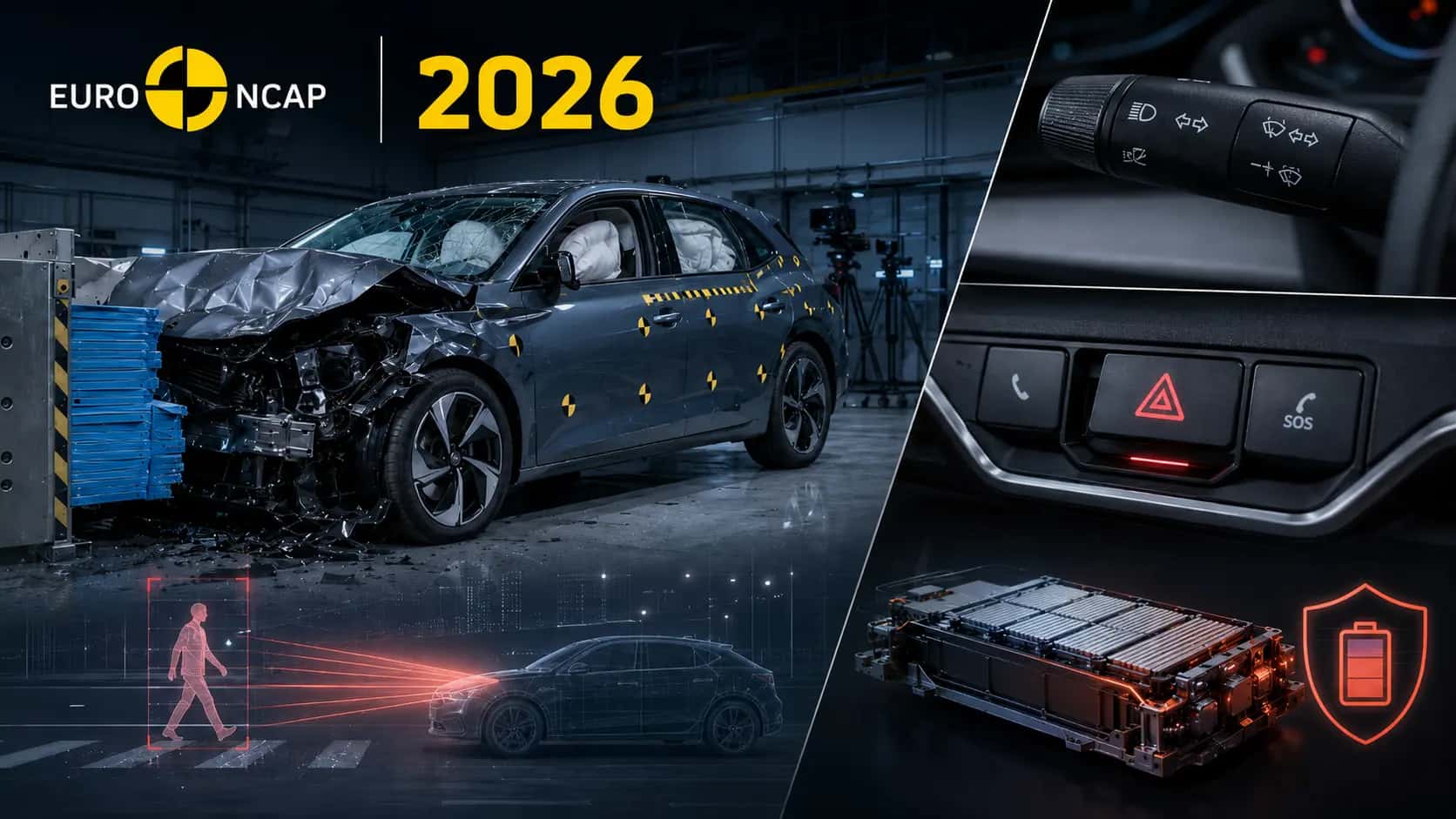 Euro NCAP 2026 Protokolleri Netleşti: Fiziksel Kumandalar ve Yeni AEB Testleri Öne Çıkıyor